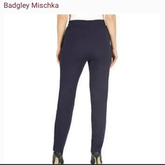 ⭐️nwt Badgley Mischka Pull On Knit Pants⭐️ - Picture 2 of 7